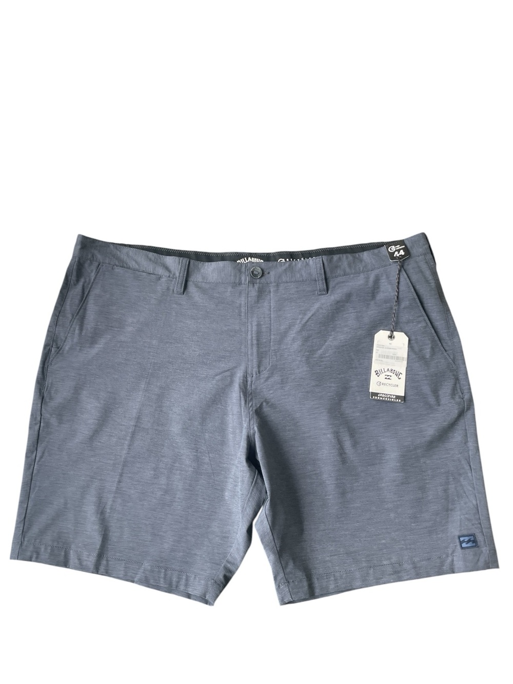 Billabong Crossfire Submersible Swim Shorts Mid Length Navy Heather Men s 44 NWT